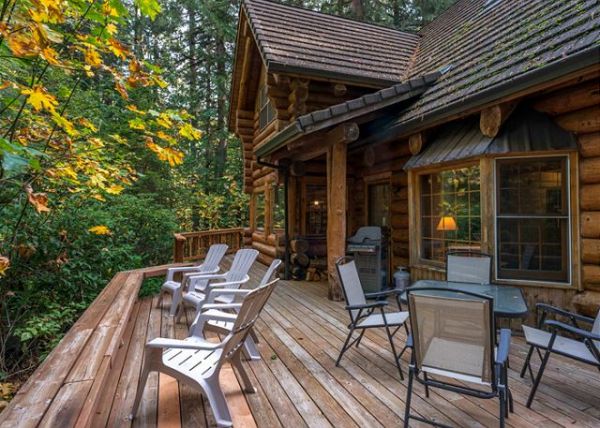Bear Den Log Cabin Mt Hood Rental